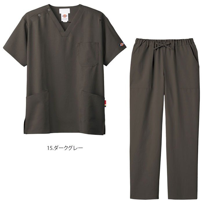 スクラブ 上下セット ディッキーズ 白衣 医療 7072SC 5024SC 男女兼用 メンズ レディース 人気 おしゃれ FOLK ドクター ナース クリニック 歯科
