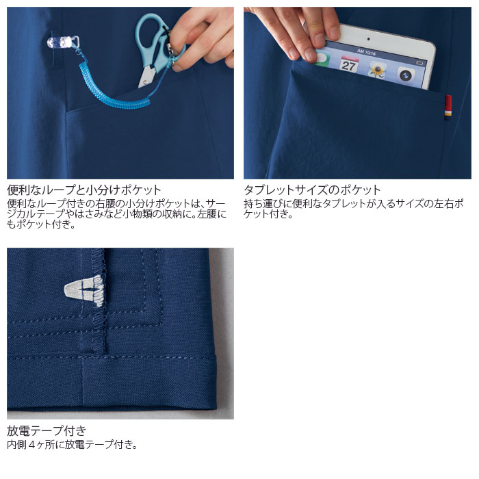 スクラブ 上下セット ディッキーズ 白衣 医療 7072SC 5024SC 男女兼用 メンズ レディース 人気 おしゃれ FOLK ドクター ナース クリニック 歯科