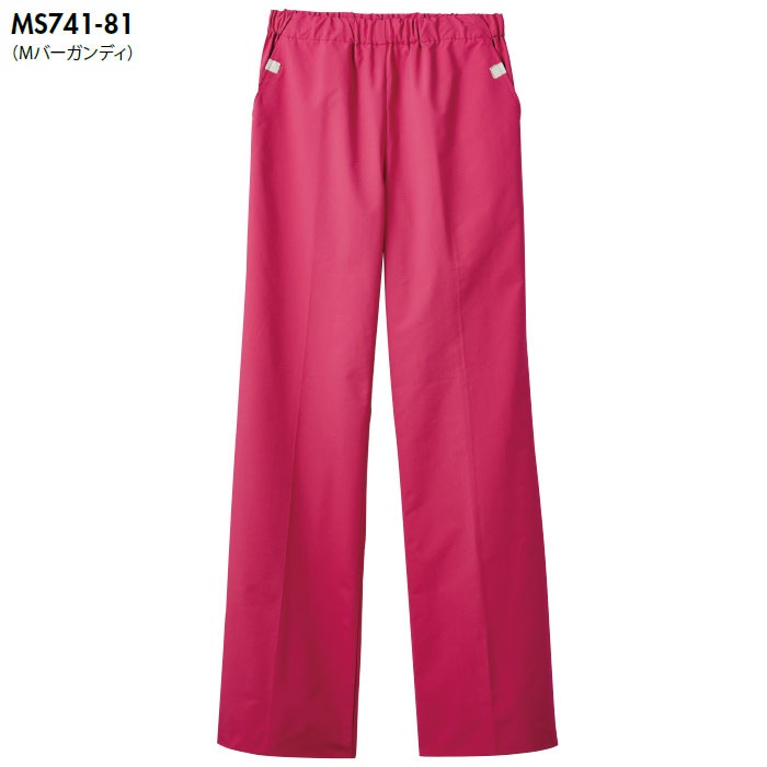 スクラブパンツ 医療 白衣 男女兼用 MS741 総ゴム SS~9L 超軽量 清涼 ストレッチ 住商モンブラン