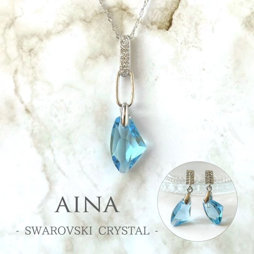 【レビュープレゼント中】AINA SWAROVSKI CRYSTAL 3-45（YMT3-45）