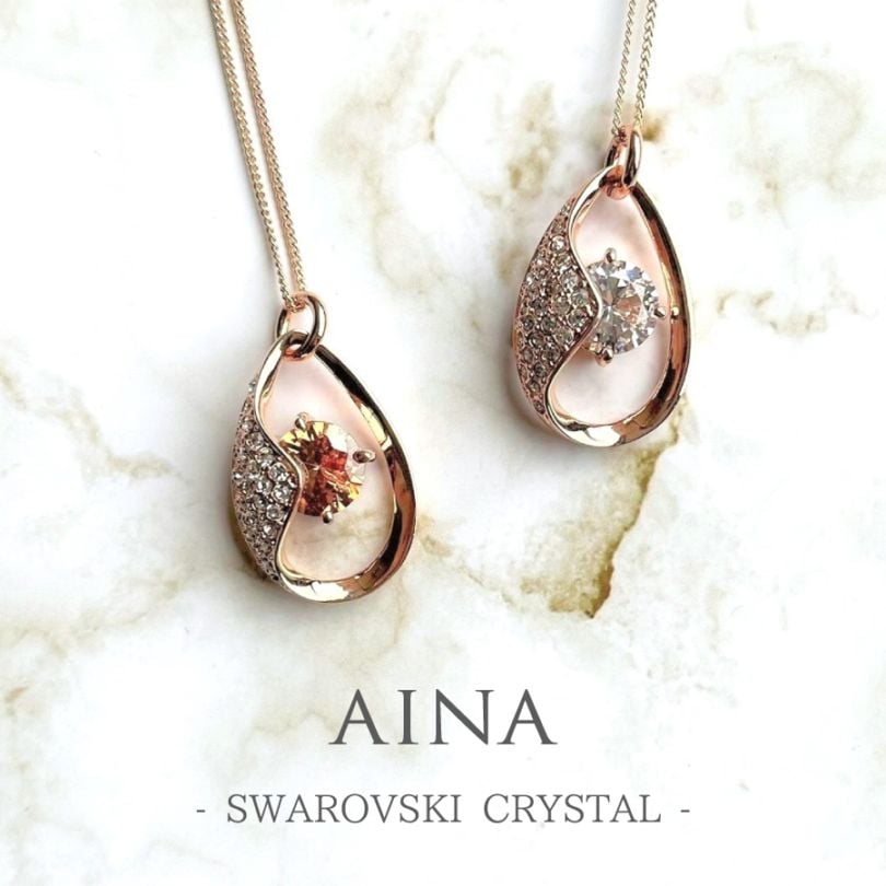 【レビュープレゼント中】AINA SWAROVSKI CRYSTAL 5-4-1（HB5-4-1）