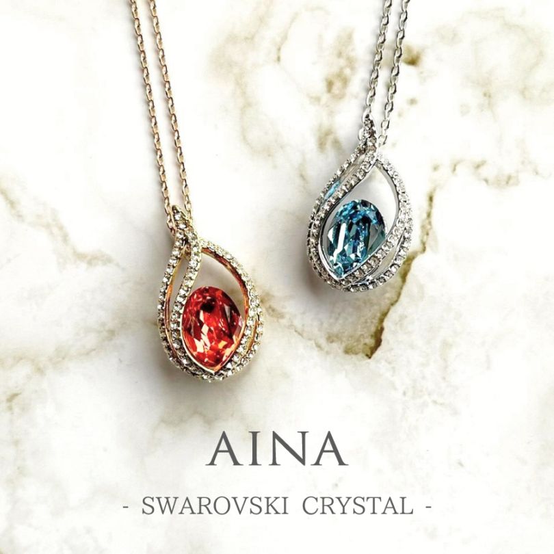 【レビュープレゼント中】AINA SWAROVSKI CRYSTAL 6-7（EI6-7）