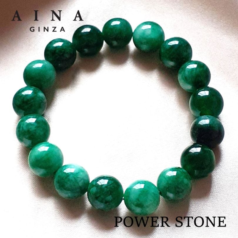 【レビュープレゼント中】【AINA GINZA】パワーストーン ブレスレット 天然石（HC318-02）