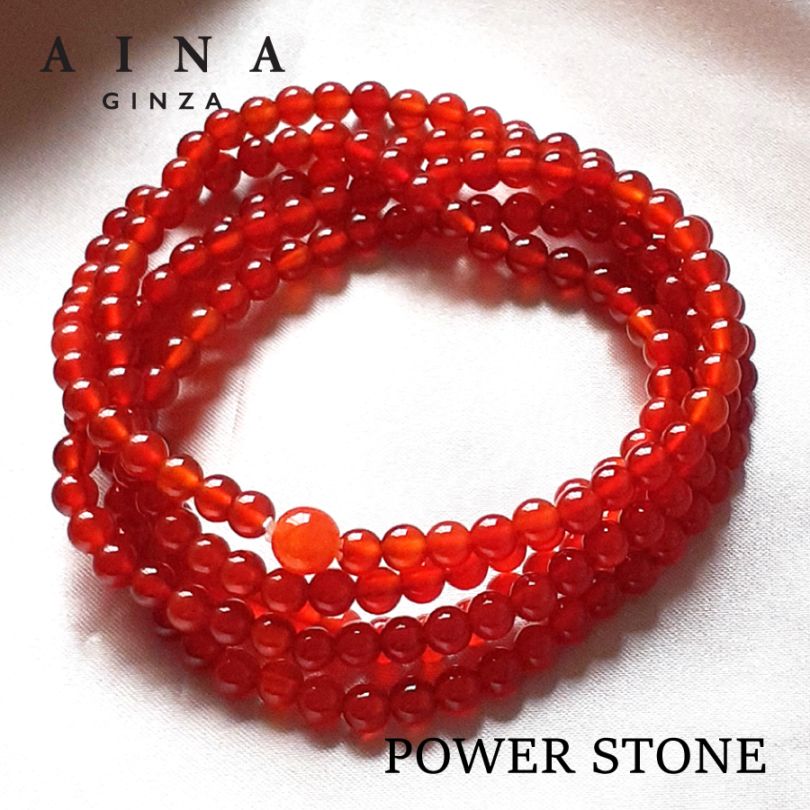 【レビュープレゼント中】【AINA GINZA】パワーストーン ブレスレット 天然石（HC320-01）