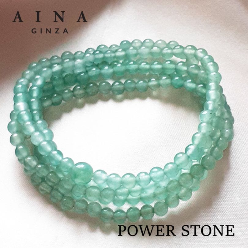 【レビュープレゼント中】【AINA GINZA】パワーストーン ブレスレット 天然石（HC323-01）