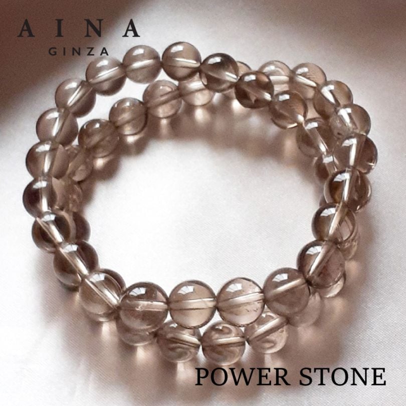 【レビュープレゼント中】【AINA GINZA】パワーストーン ブレスレット 天然石（HC330-01）