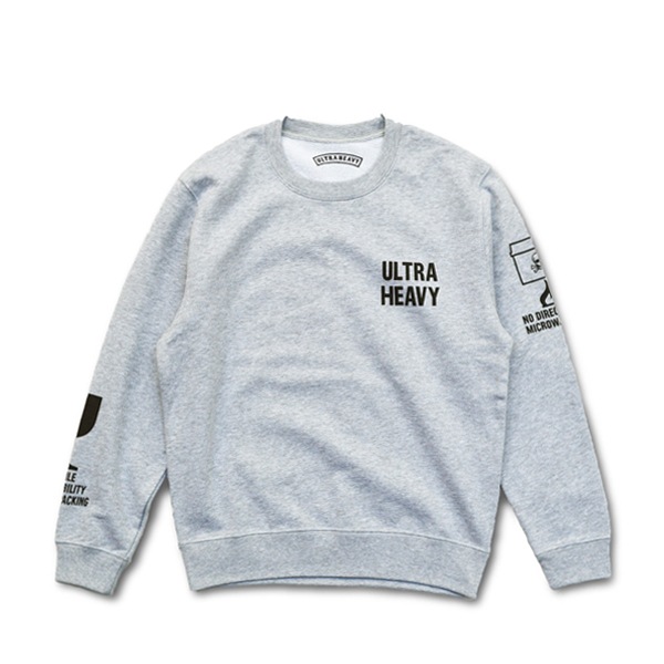 ULTRA HEAVY (ウルトラヘビー) / Banzaipaint スウェットシャツ 【Banzaipaint Sweat Shirts】<Gray>-BLACK BRICK / ブラックブリック