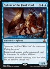 �ڱѡ۽�����Υ��ե��󥯥�/Sphinx of the Final Word[��MR]��OGW��