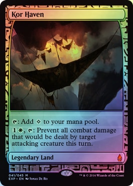 高品質，新作登場 【MTG】【FOIL】コーの安息所/Kor Haven