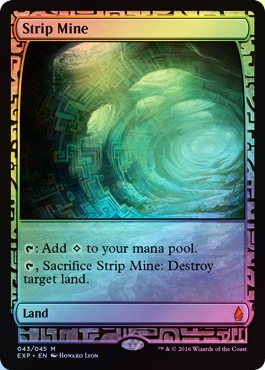 FOIL】【英】露天鉱床/Strip Mine[土地MR]【OGW-EX】 | 全商品 | BLACK 