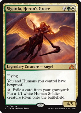 ☆SALE☆【英】優雅な鷺、シガルダ/Sigarda, Heron's Grace[金MR]【SOI