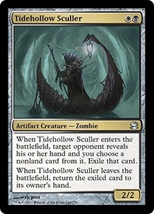MTG　潮の虚ろの漕ぎ手　匿名配送　送料無料 英】潮の虚ろの漕ぎ手/Tidehollow Sculler[金U]【MMA】 | モダン以下