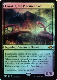 約束された終末、エムラクール　foil 日本語版 FOIL】【英】約束された終末、エムラクール/Emrakul, the
