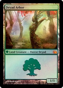 MTG　ドライアドの東屋　foil　１枚 Foil】《ドライアドの東屋/Dryad Arbor》[FUT] 土地U | 日本最大