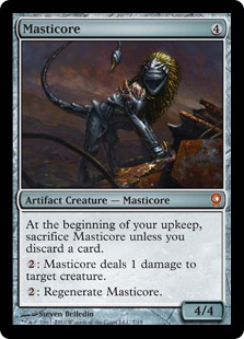 マスティコア　Foil FOIL】【英】マスティコア/Masticore[無色R]【FtV:Relics】 | モダン
