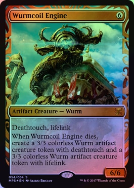 MTG ワームとぐろエンジン英語版FOIL MPS