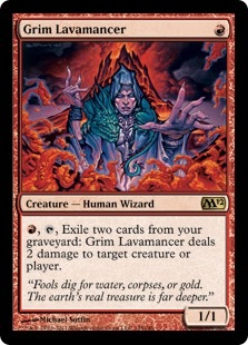 ڱѡ۽̤ϴȤ/Grim Lavamancer[R]M12