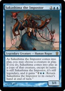 マジック：ザ・ギャザリング - ●MTG SOK 騙り者、逆嶋 英語 3枚● 英】騙り者、逆嶋/Sakashima the Impostor[青R]【SOK】 | モダン