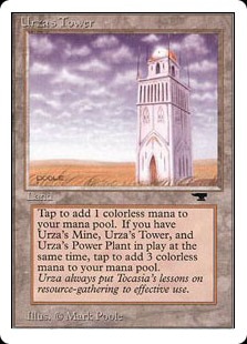 英】ウルザの塔/Urza's Tower[平地・白枠][土地C]【CHR】 | モダン以下
