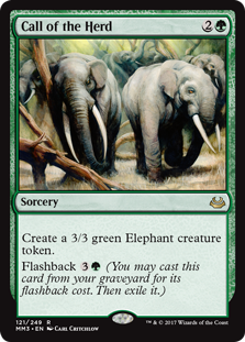1枚　MTG 英語 獣群の呼び声 mm3 【ご確認用】モダンマスターズ2017 EX+](FOIL)獣群の呼び声/Call Promos】 Prix Herd《英語》【Grand the of マジック：ザ・ギャザリング