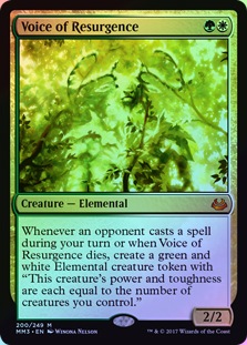 mtg 復活の声 英語 復活の声 初期 foil EX](FOIL)復活の声