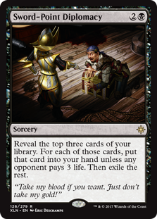 �ڱѡ۷��ݤʸ��/Sword-Point Diplomacy[��R]��XLN��