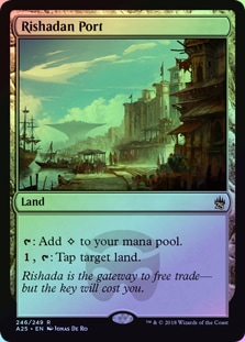リシャーダの港foil Foil】《リシャーダの港/Rishadan Port》[MMQ] 土地R | 日本最大