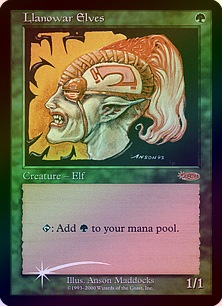 イベント配布》【FOIL】【英】ラノワールのエルフ/Llanowar Elves[緑P