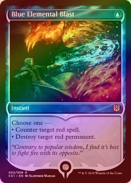 mtg 青霊破/Blue Elemental Blast foil 3枚セット FOIL】【英】青霊破/Blue Elemental Blast[青U]【SS1】 | モダン以下