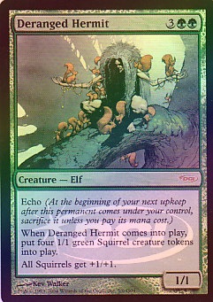 錯乱した隠遁者/Deranged Hermit foil　ジャッジプロモ FOIL)錯乱した隠遁者/Deranged Hermit《英語》【Judge Promos】