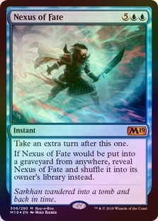 イベント配布》【FOIL】【英】運命のきずな/Nexus of Fate[青P