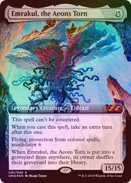 FOIL】【英】引き裂かれし永劫、エムラクール/Emrakul, the Aeons Torn