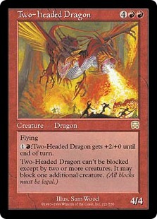 【Foil】双頭のドラゴン/Two-Headed Dragon[MMQ]（英） 買取相場】-MtG-(英)双頭のドラゴン / Two-Headed Dragon