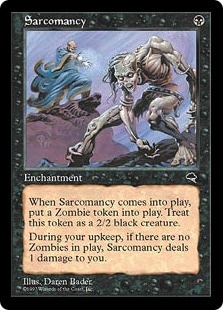 MTG 肉占い（英3）（日1） 英】肉占い/Sarcomancy[黒R]【TMP】 | モダン以下・特殊セット