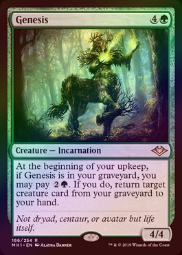 MTG 起源/Genesis 日本語【Foil】 FOIL】【英】起源/Genesis[緑R]【MH1