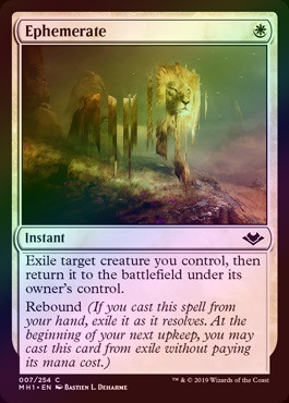 MTG 儚い存在　ボーダーレス　foil EX+](アーカイブ)儚い存在/Ephemerate《日本語》【STA】