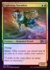 ���ݥ����10��Ը������FOIL�ۡڱѡ۰�ʤ���²/Lightning Stormkin[��U]��M20��