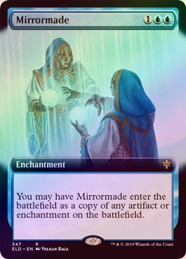 鏡細工/Mirrormade 英語一枚 FOIL】【英】鏡細工/Mirrormade[青R]【ELD】[拡張アート] | パイオニア