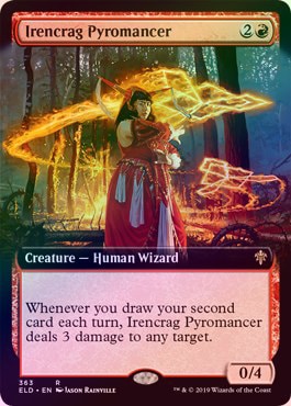 FOIL】【英】アイレンクラッグの紅蓮術師/Irencrag Pyromancer[赤R