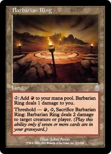 おすすめ人気ランキング2024年 4枚セット Foil 蛮族のリング MTG
