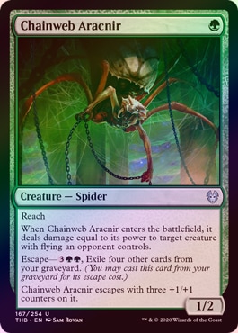 ��FOIL�ۡڱѡۺ����֤Υ��饯�˥�/Chainweb Aracnir[��U]��THB��