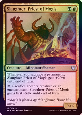 ��FOIL�ۡڱѡۥ⡼�����λ�٤����/Slaughter-Priest of Mogis[¿��U]��THB��