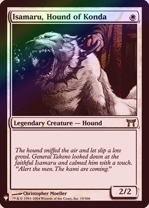 ��FOIL�ۡڱѡۺ��ĲȤ��ĸ���ͦ��/Isamaru, Hound of Konda[��R]��MB1��