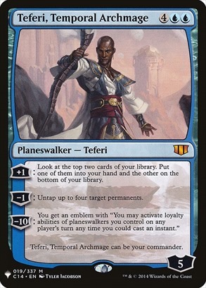 �ڱѡۻ��֤�����ƻ�Ρ��ƥե��꡼/Teferi, Temporal Archmage[��R]��MB1��