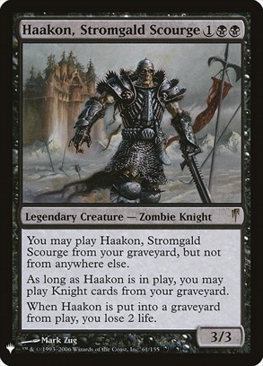 �ڱѡۥ��ȥ����६��ɤκҤ��⡢�ϡ�����/Haakon, Stromgald Scourge[��R]��MB1��