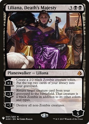 �ڱѡۻ�θ��ҡ���ꥢ��/Liliana, Death's Majesty[��R]��MB1��