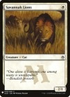 �ڱѡۥ��Х�ʡ��饤����/Savannah Lions[��C]��MB1��