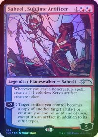 FOIL】【英】崇高な工匠、サヒーリ/Saheeli, Sublime Artificer[混P 