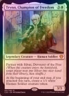 �ڱѡۡ�Foil�ۼ�ͳ��ͦ�ԡ��ȥ��/Trynn, Champion of Freedom[��R]��C20��