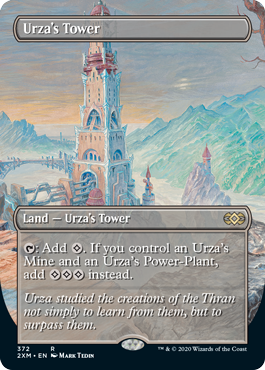 英】ウルザの塔/Urza's Tower[土地R]【2XM】[拡張アート] | モダン以下
